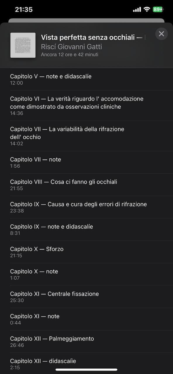 Audiolettura di Vista perfetta senza occhiali (nona edizione, ristampa 2024/2025 D.O.P.) [zip m4b pdf] - immagine 5