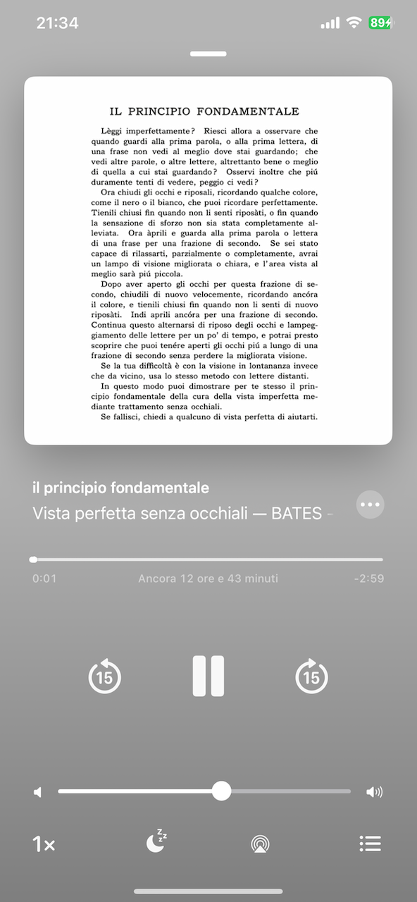 Audiolettura di Vista perfetta senza occhiali (nona edizione, ristampa 2024/2025 D.O.P.) [zip m4b pdf] - immagine 3