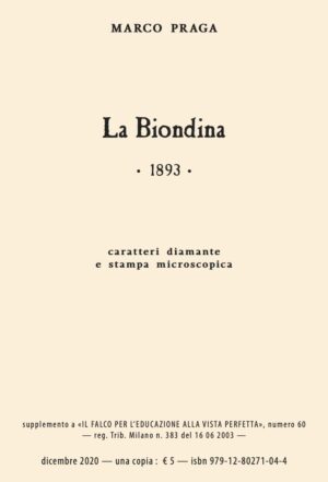 classico «La Biondina» (1893)